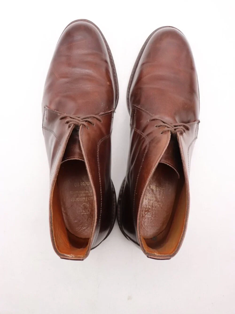 Allen Edmonds Dundee 2.0 Chukka Boots Men's 13 E Brown Leather Made in USA 1511